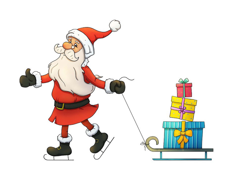 Christmass - Santa with Sleigh